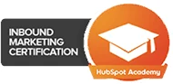 HubSpot Inbound Marketing certified